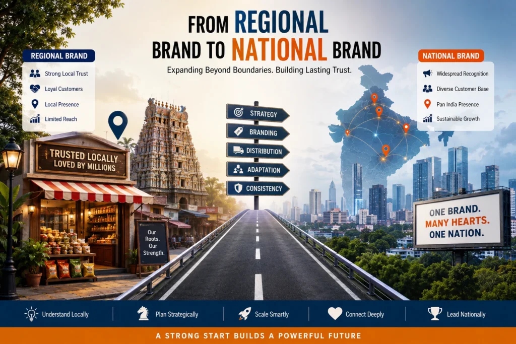 Regional Brand to National Brand