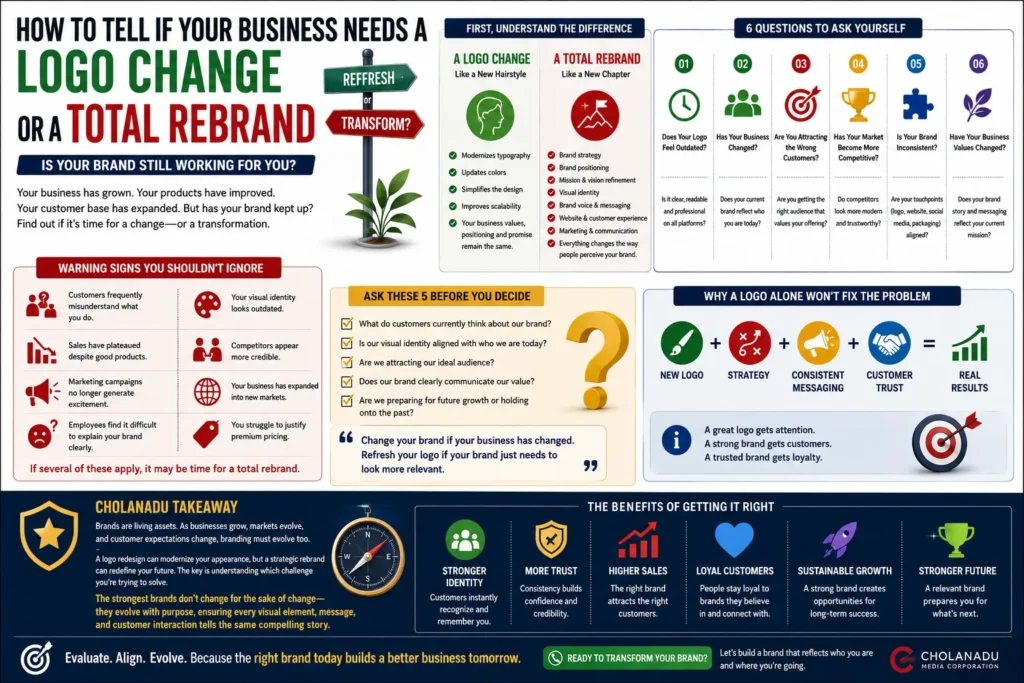 logo change vs rebrand