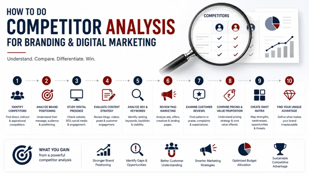 competitor analysis for branding and digital marketing