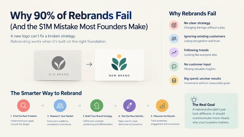 rebranding strategy mistakes